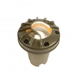 FX Luminaire FC ZDC Louvered Faceplate Well Light Bronze (FCZDCLVBZ)